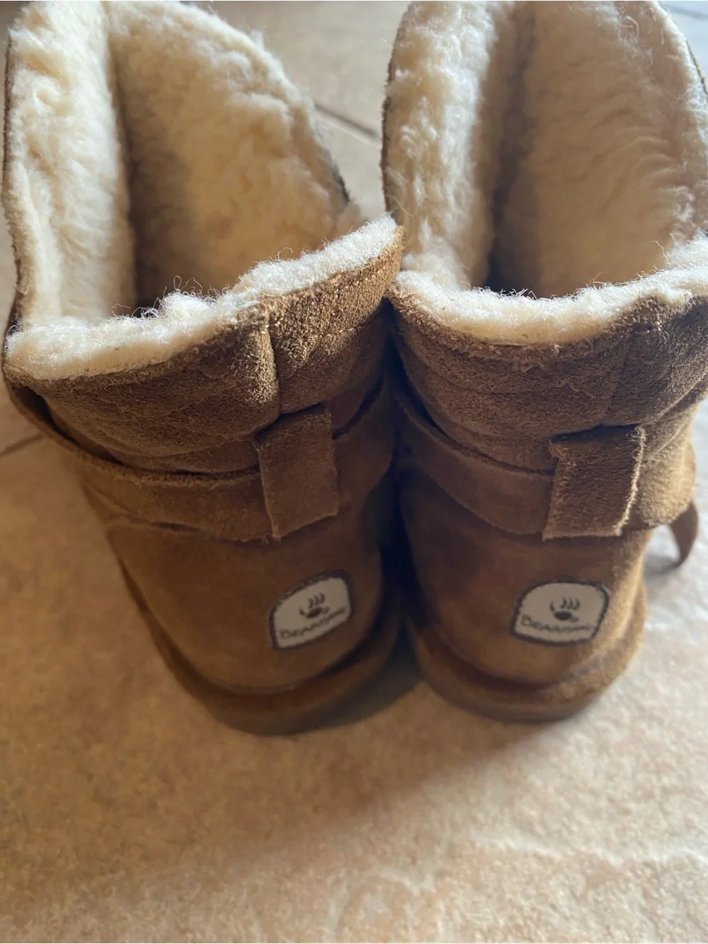 BearPaw suede like